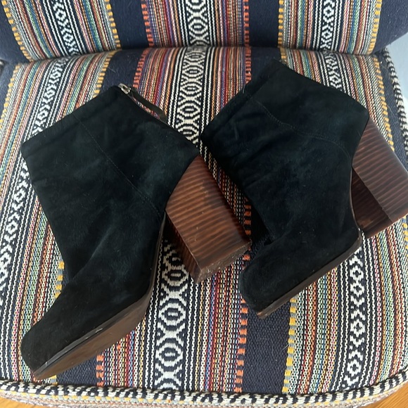 Jeffrey Campbell Suede Rumble Booties - Picture 6 of 7
